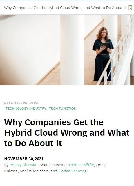Image of: Why Companies Get the Hybrid Cloud Wrong and What to Do About It
