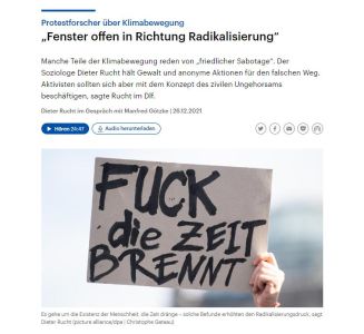 „Fenster offen in Richtung Radikalisierung“