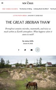 The Great Siberian Thaw
