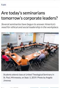 Are today’s seminarians tomorrow’s corporate leaders?