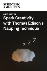Spark Creativity with Thomas Edison’s Napping Technique