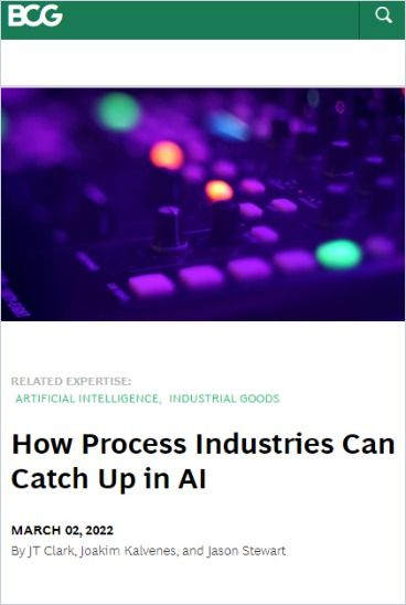 Image of: How Process Industries Can Catch Up in AI