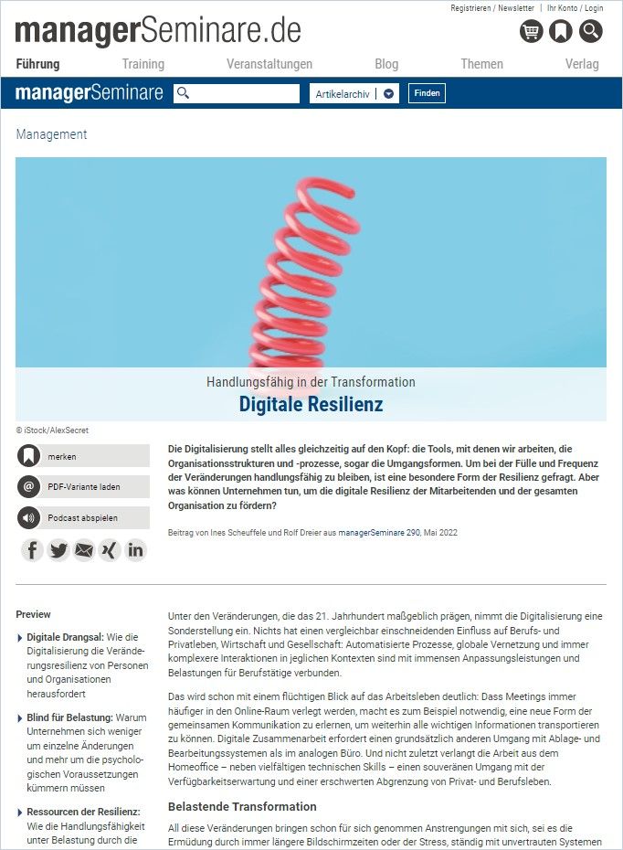 Image of: Digitale Resilienz