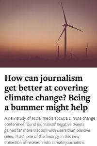 How Can Journalism Get Better at Covering Climate Change?