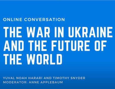 A Guerra na Ucrânia e o Futuro do Mundo