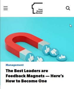 Os Melhores Líderes São Imãs de Feedback – Veja Como se Tornar Um Deles
