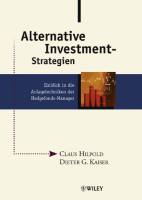 Alternative Investment-Strategien