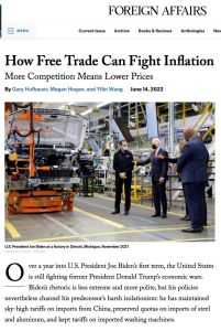 How Free Trade Can Fight Inflation