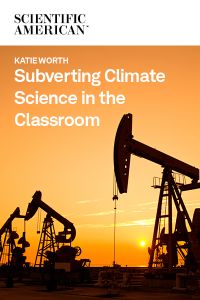 Subverting Climate Science in the Classroom
