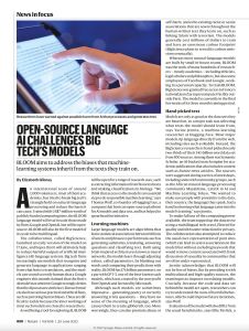 Open-Source Language AI Challenges Big Tech’s Models