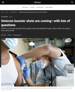 Omicron Booster Shots Are Coming – With Lots of Questions