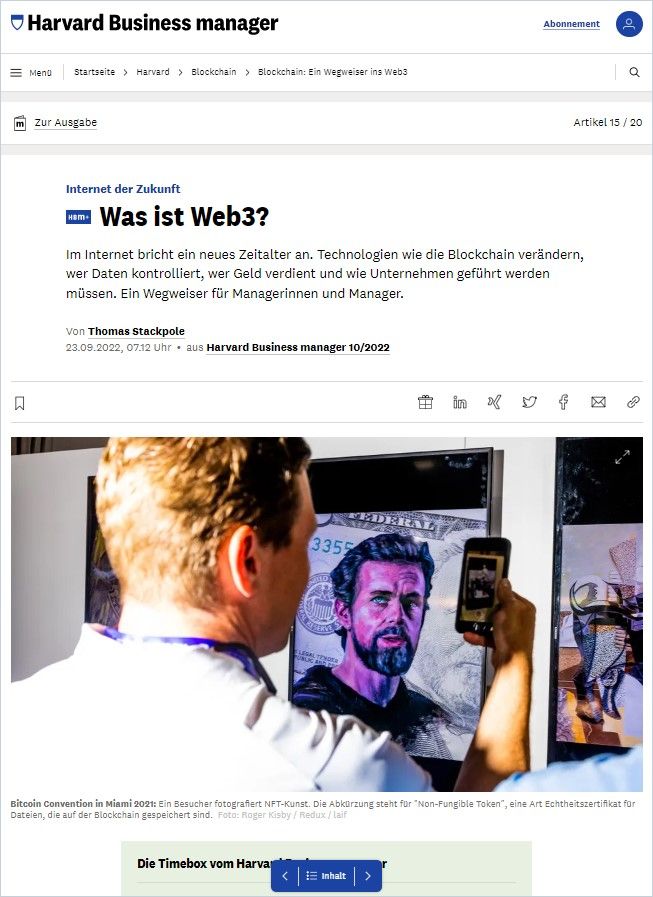 Was ist Web3?(Deutsche Version) von Thomas Stackpole — Gratis ...