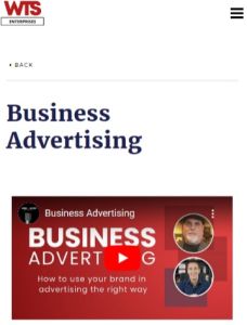 Publicidade nos Negócios