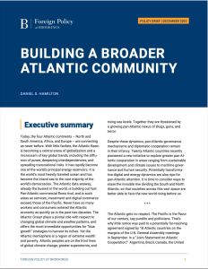Building a Broader Atlantic Community