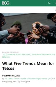 What Five Trends Mean for Telcos