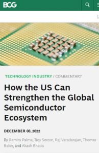 How the US Can Strengthen the Global Semiconductor Ecosystem