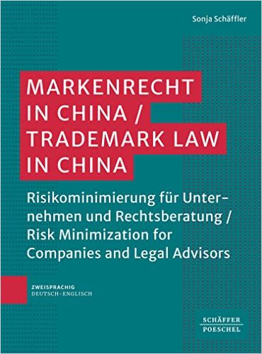Markenrecht in China / Trademark Law in China ​ cover