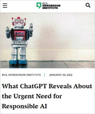 Image of: What ChatGPT Reveals About the Urgent Need for Responsible AI