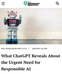 What ChatGPT Reveals About the Urgent Need for Responsible AI