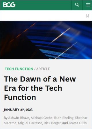 Image of: The Dawn of a New Era for the Tech Function