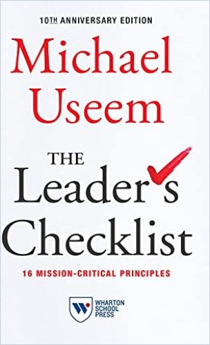 The Leader's Checklist cover