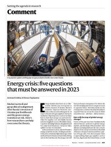 Crisis energética: cinco preguntas a las que habrá que responder en 2023