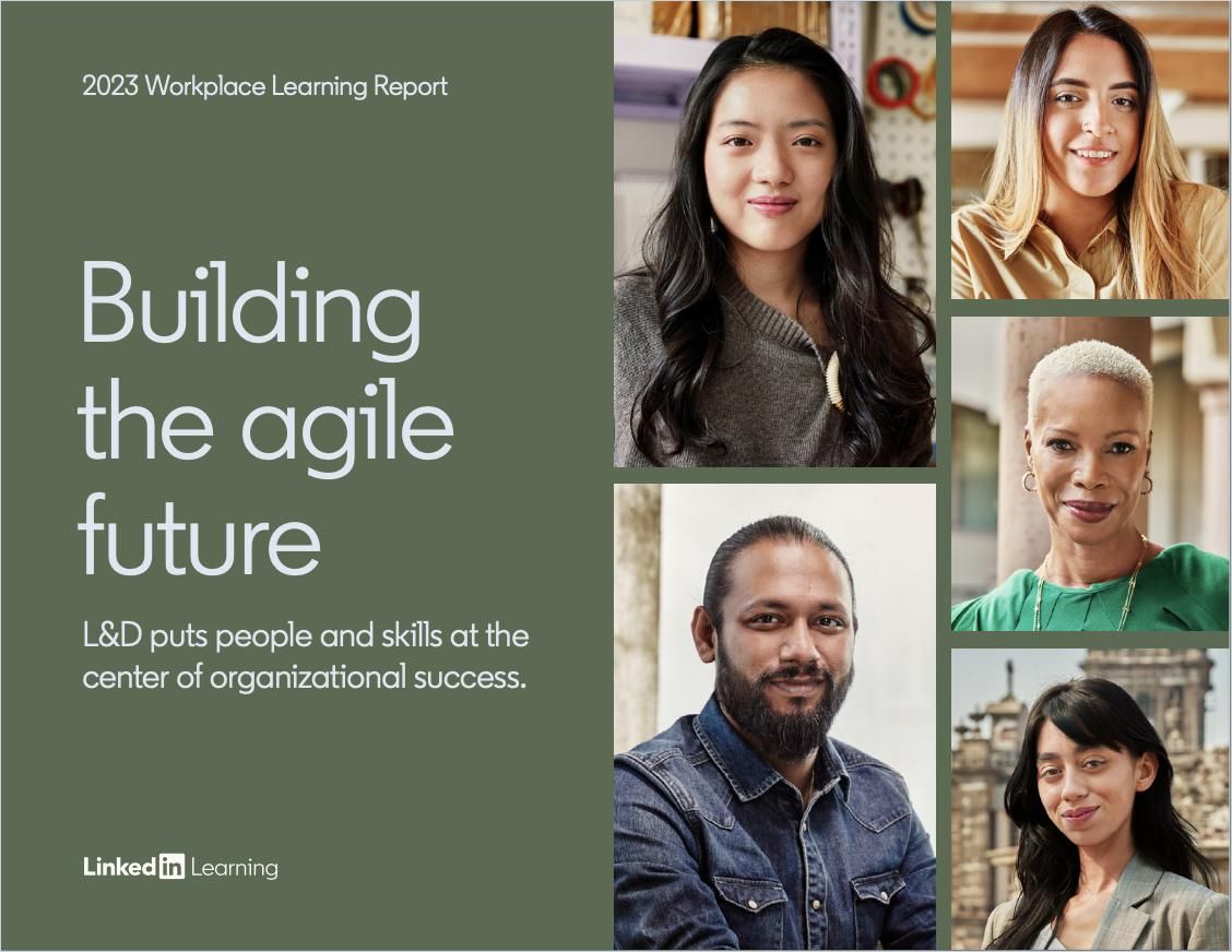 Image of: LinkedIn Learning 2023 Workplace Learning Report