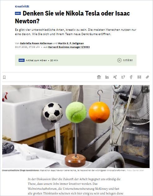 Denken Sie wie Nikola Tesla oder Isaac Newton? cover