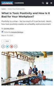 What Is Toxic Positivity and How Is It Bad for Your Workplace?