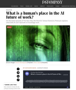 What’s a human’s place in the AI future of work?