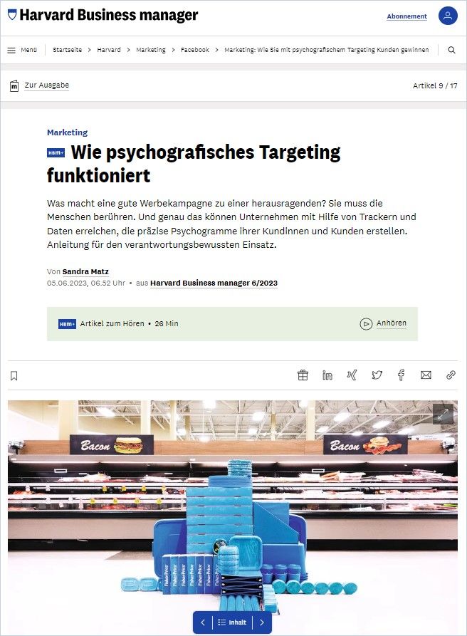 Wie psychografisches Targeting funktioniert cover