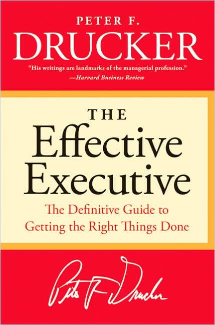 Image of: The Effective Executive