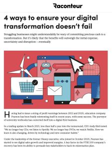 4 Ways to Ensure Your Digital Transformation Doesn’t Fail