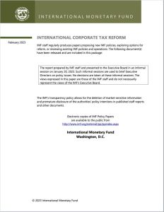 Réforme internationale de l’impôt sur les sociétés