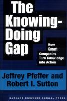 The Knowing-Doing Gap