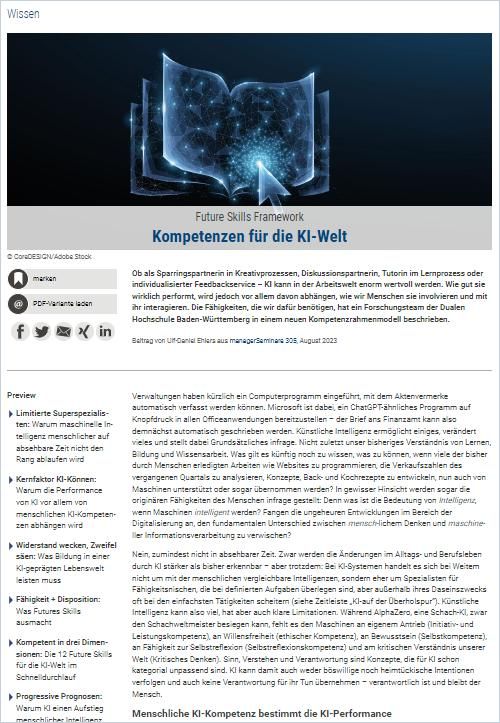 Kompetenzen für die KI-Welt cover