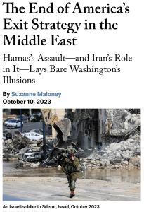 The End of America&rsquo;s Exit Strategy in the Middle East