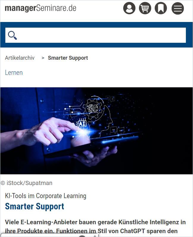 KI-Tools im Corporate Learning cover
