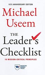 O Checklist do Líder
