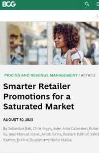 Smarter Retailer Promotions for a Saturated Market