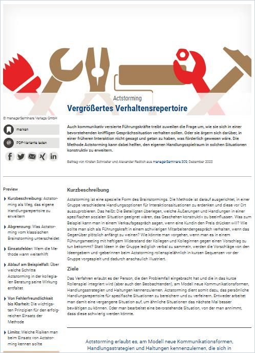 Vergrößertes Verhaltensrepertoire cover