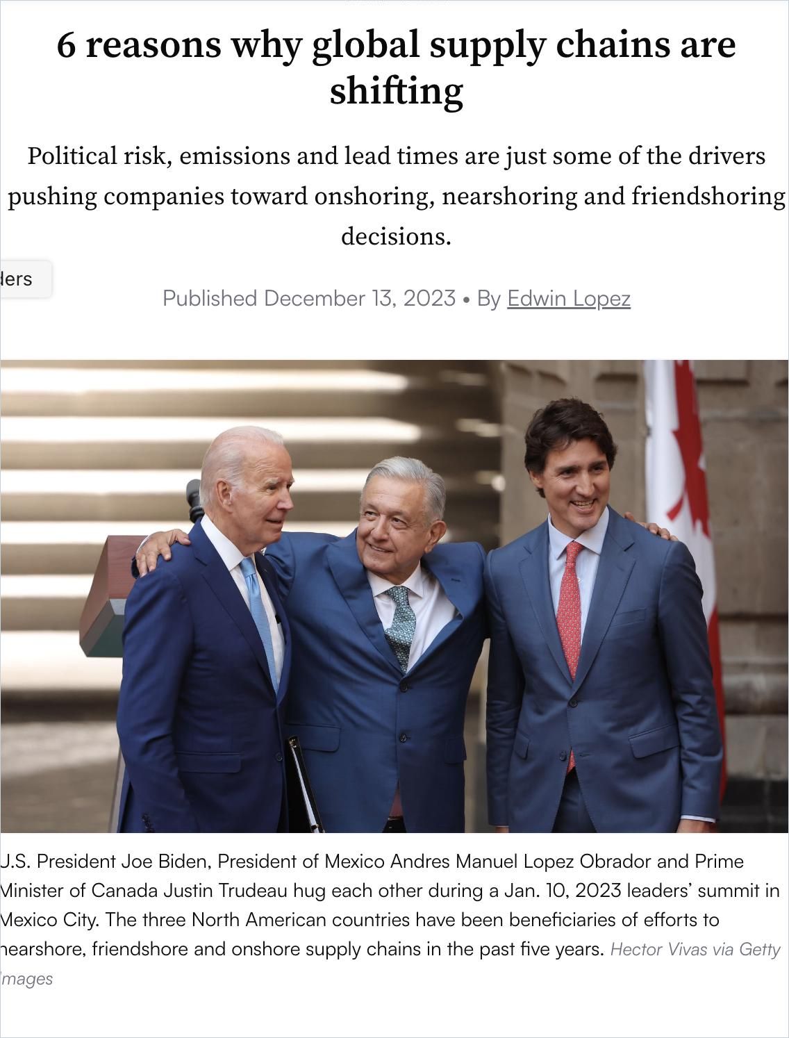 6 Gründe, warum die globalen Lieferketten sich verschieben cover