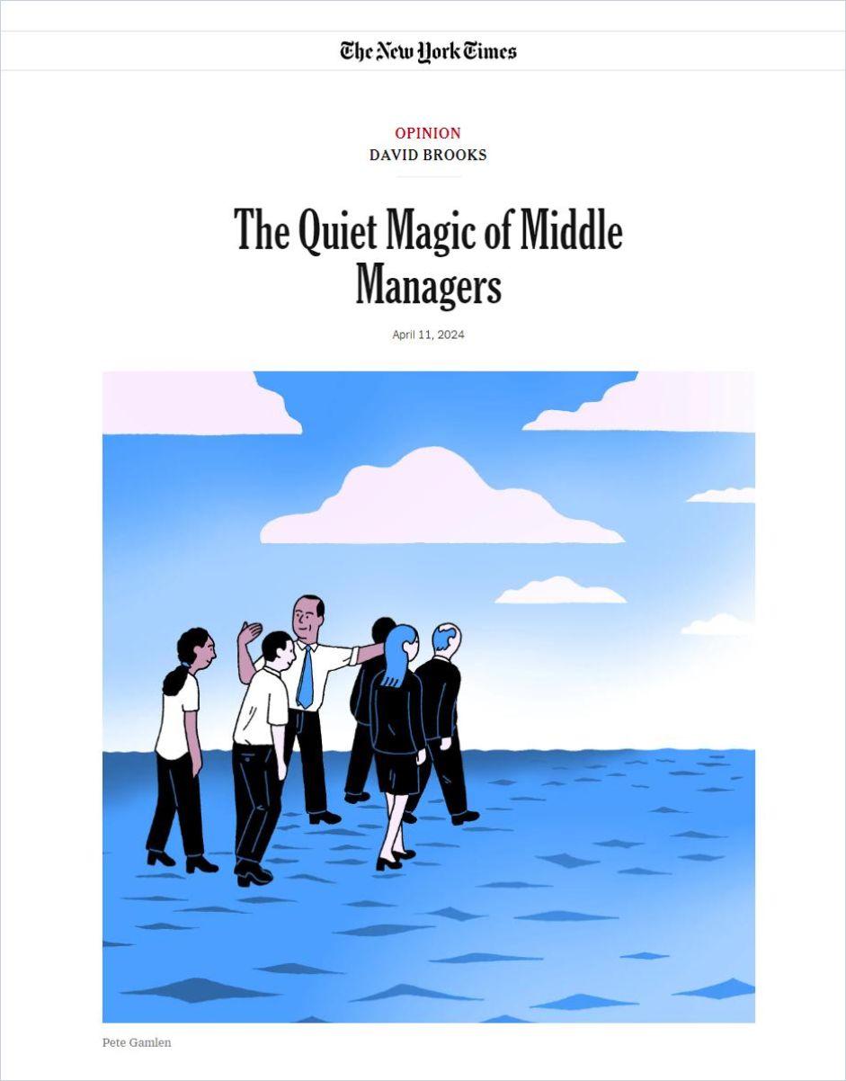 Die stille Magie der Middle-Manager cover