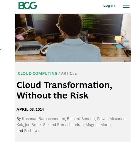 Cloud Transformation, Without the Risk cover