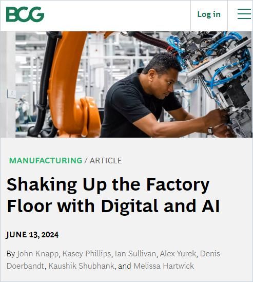 Shaking Up the Factory Floor with Digital and AI cover