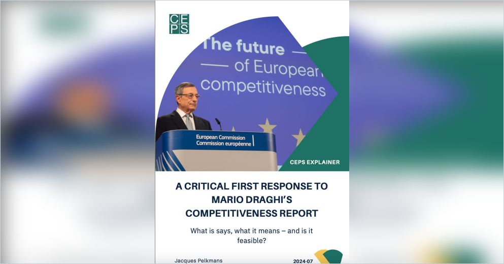 Draghi Report.pdf A Critical First Response to Mario Draghi’s Competitiveness Report Free ...