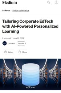 Tailoring Corporate EdTech with AI-Powered Personalized Learning