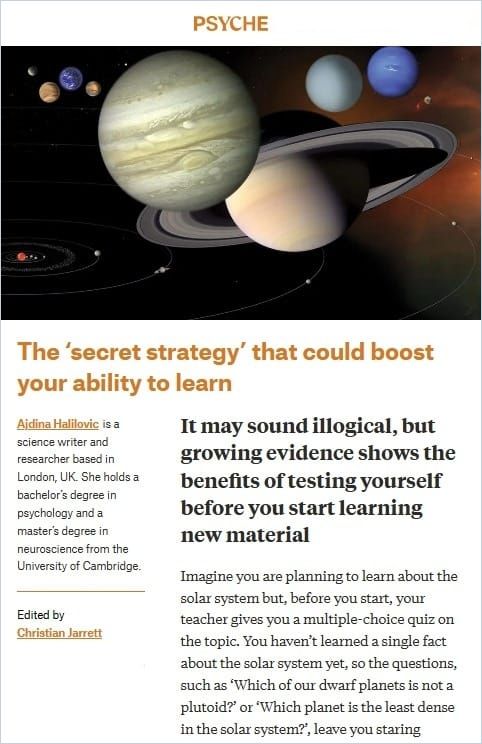 La “estrategia secreta” que podría potenciar su capacidad de aprendizaje cover