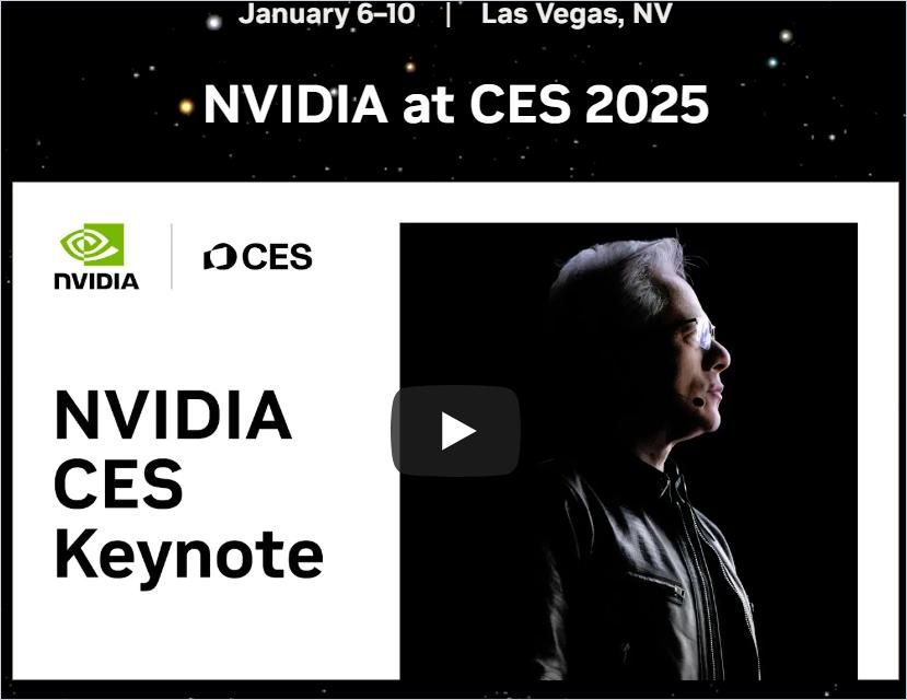 NVIDIA CEO Jensen Huang Keynote at CES 2025 cover