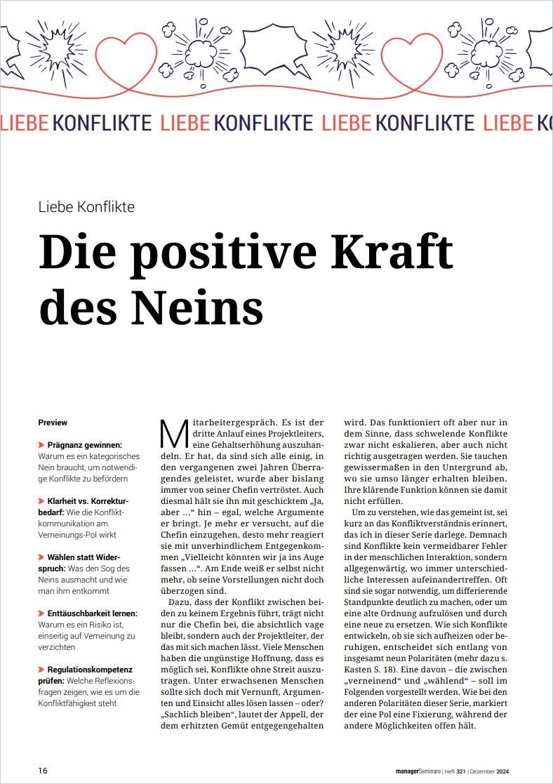 Die positive Kraft des Neins cover